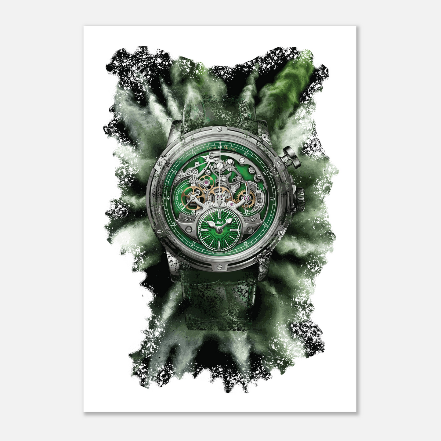 Memoris Superlight Ref. LM-79.20.31 Watch Art Print Poster