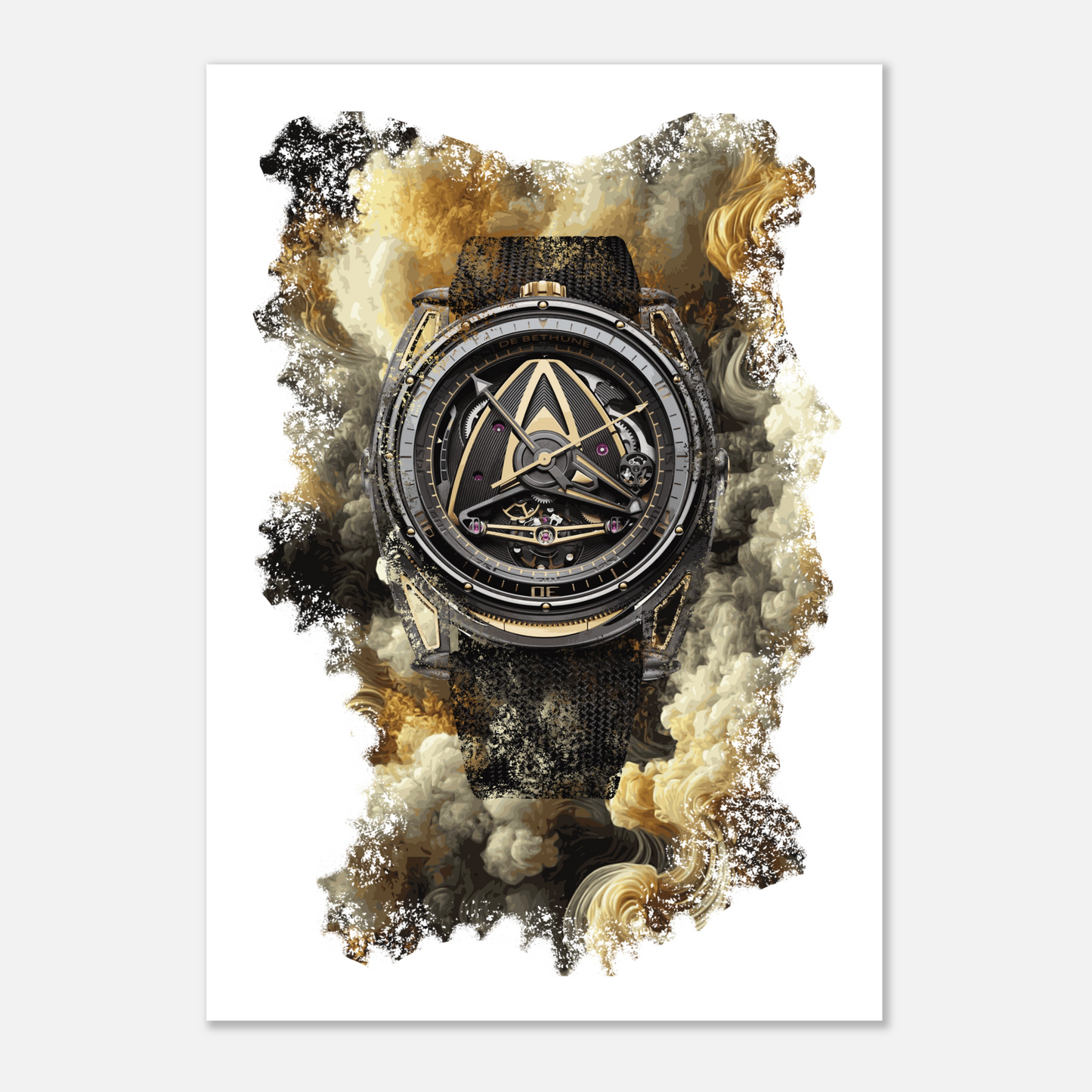 DB28GS JPS Ref. DB28GSV2JPS Watch Art Print Poster