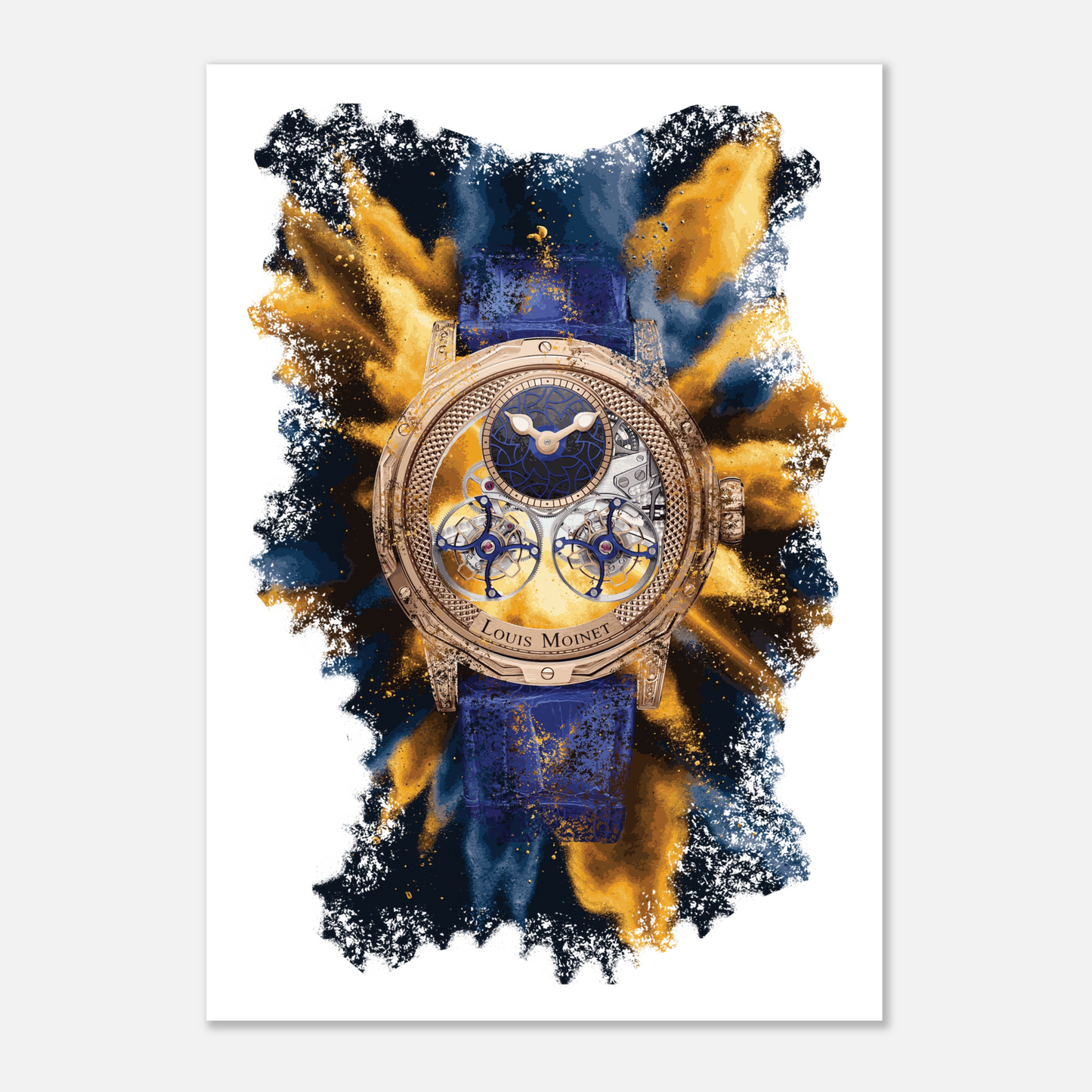 Acasta Ref. LM-52.50.AC Watch Art Print Poster
