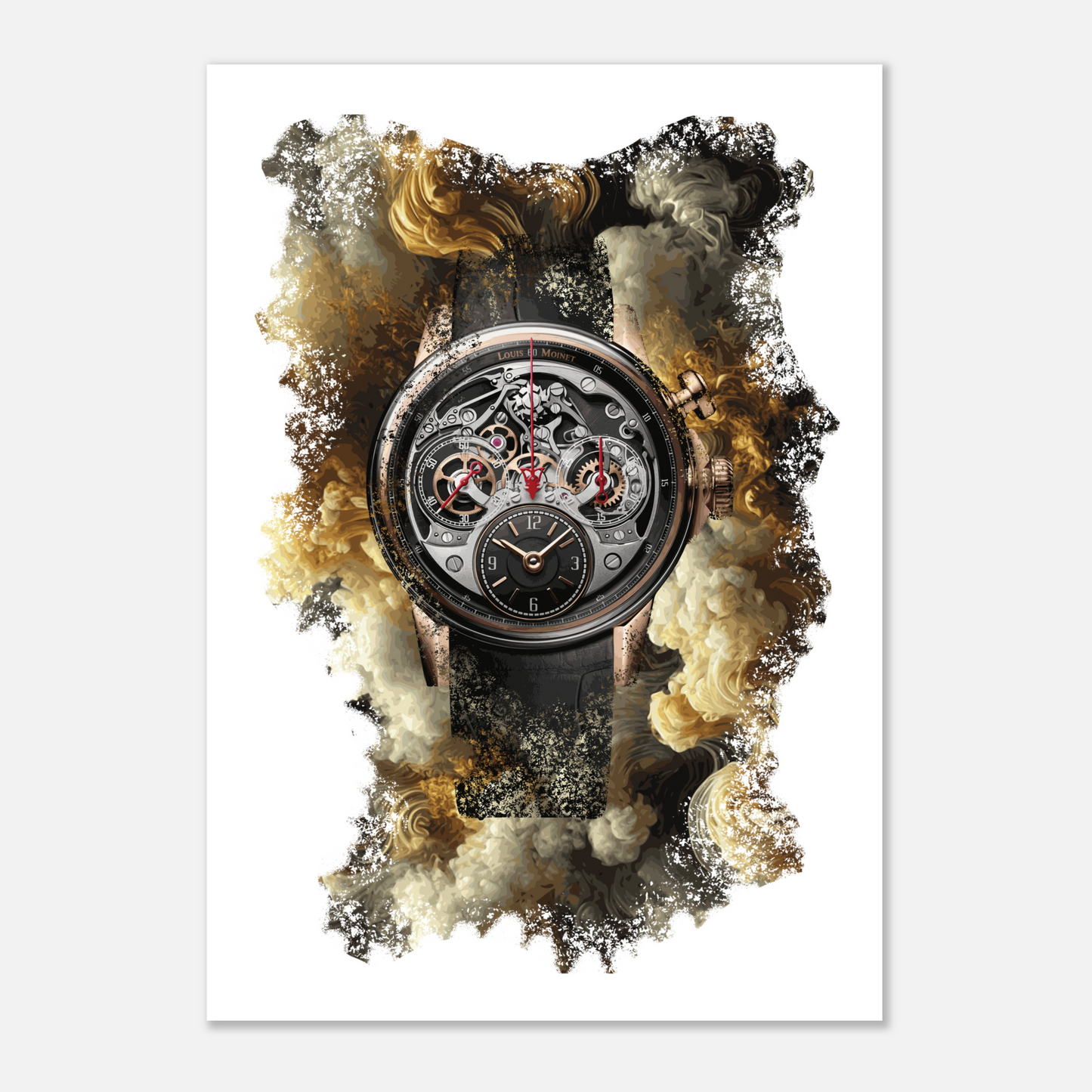 Memoris Spirit Ref. LM-84.50.55 Watch Art Print Poster