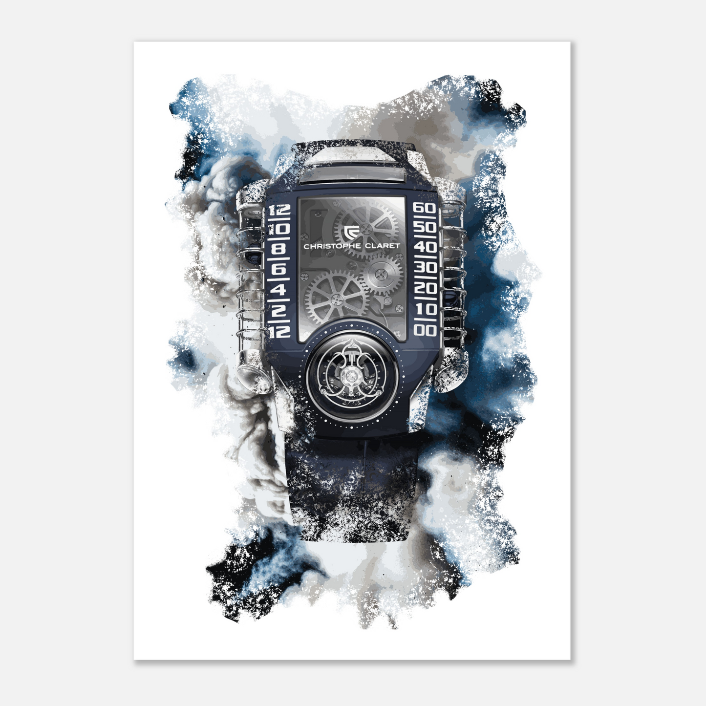 X-Trem-1 Ref. MTR.FLY11.170-178 Watch Art Print Poster