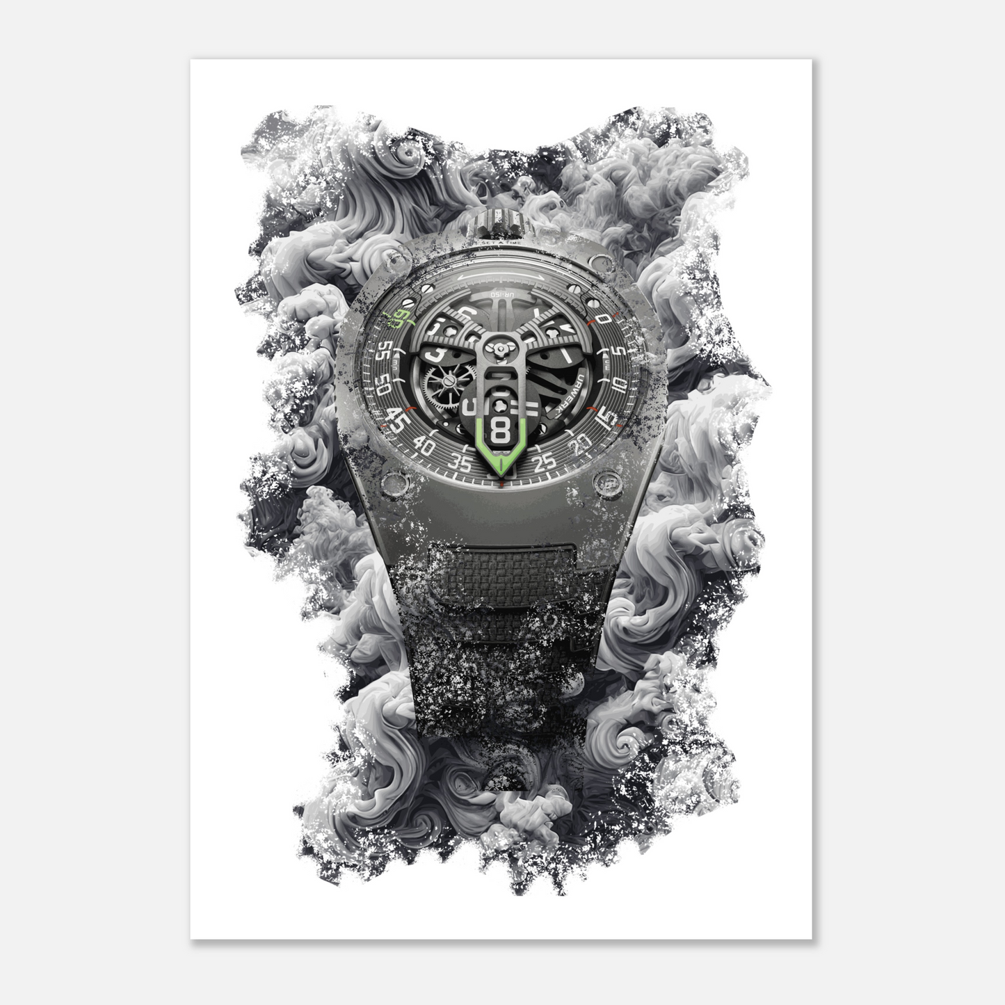 UR-150 Scorpion Watch Art Print Poster