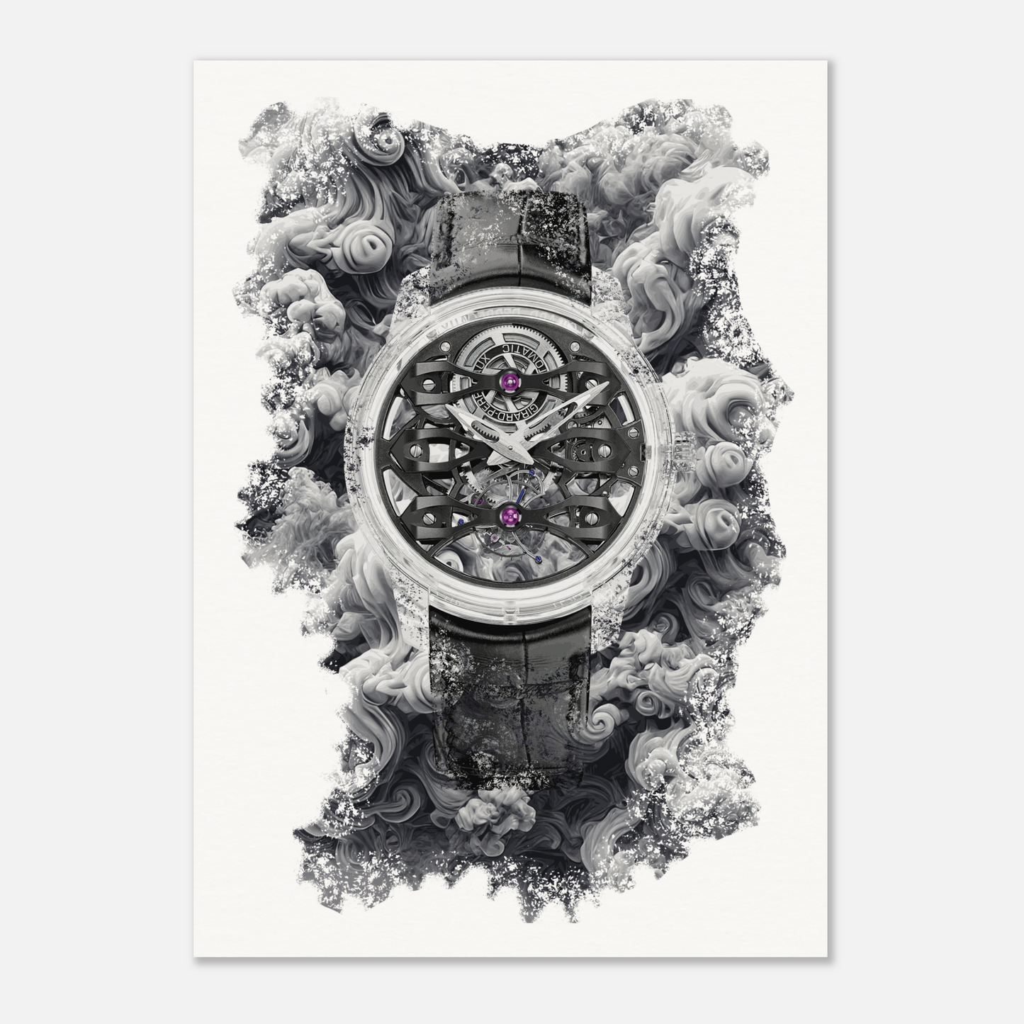 Bridges Quasar Ref. 99295-43-000-BA6A Watch Art Print Poster