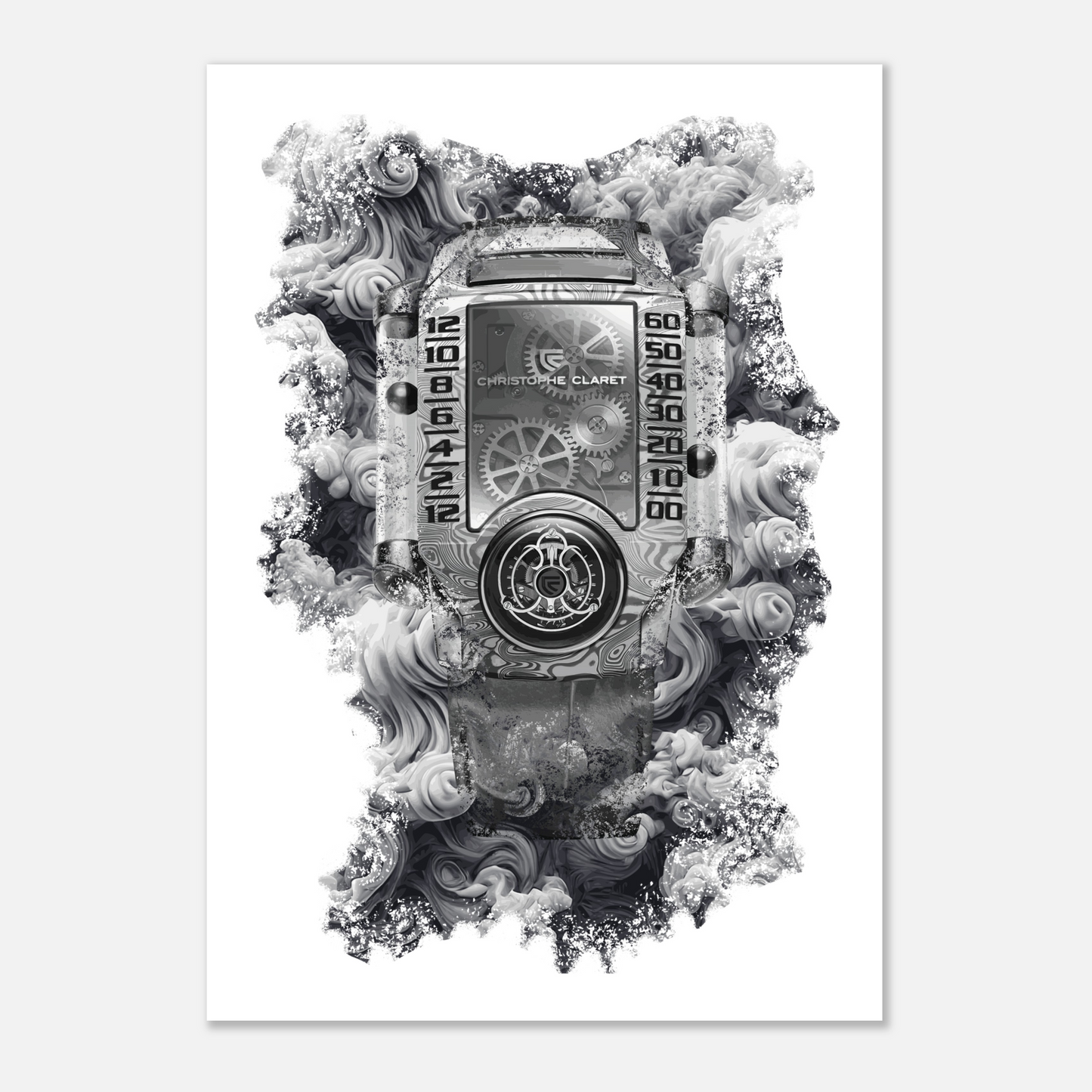 XTREM4 Ref. MTR.FLY11.130-138 Watch Art Print Poster
