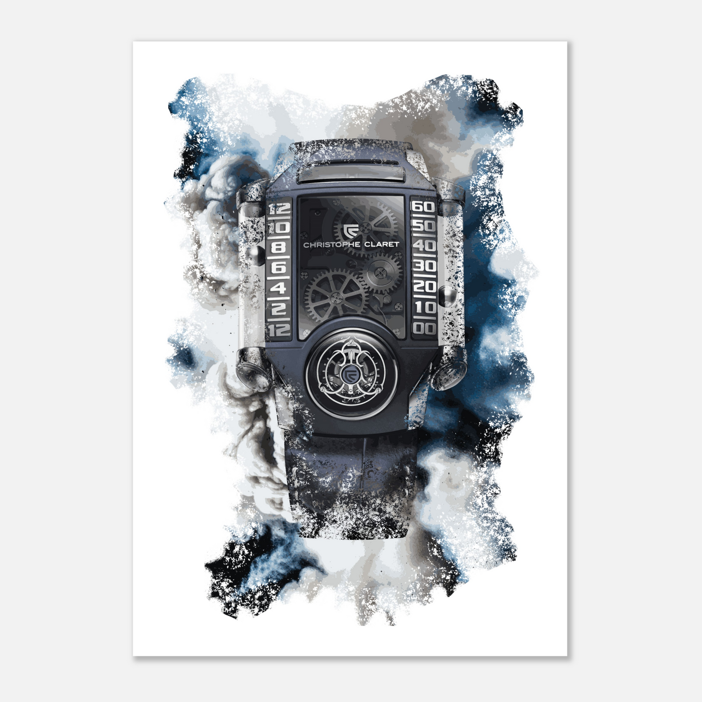 XTREM3 Ref. MTR.FLY11.120-128 Watch Art Print Poster