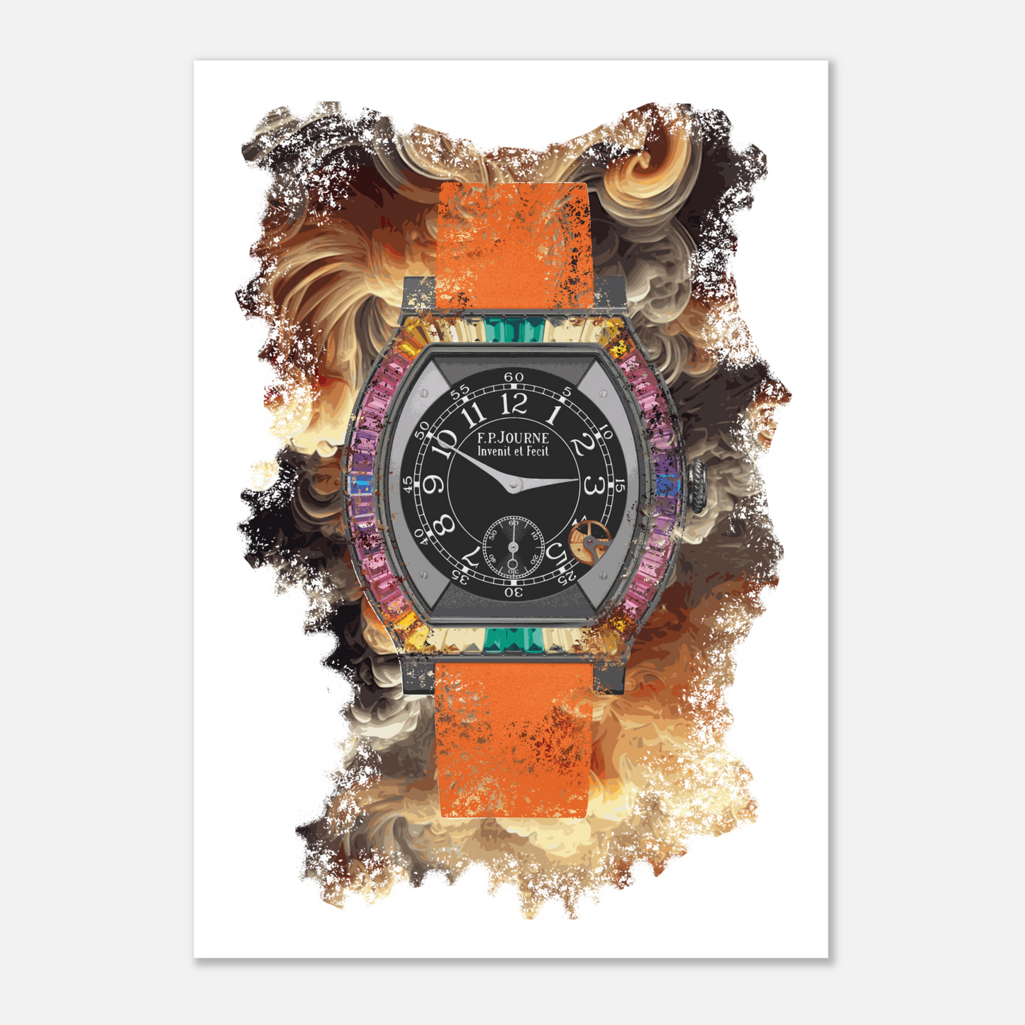 élégante Gino’s Dream Watch Art Print Poster