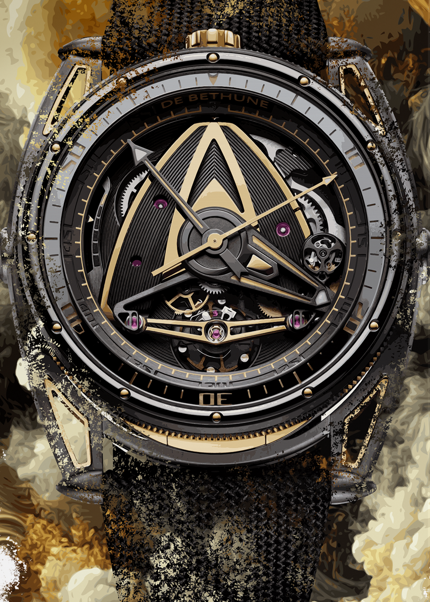 DB28GS JPS Ref. DB28GSV2JPS Watch Art Print Poster