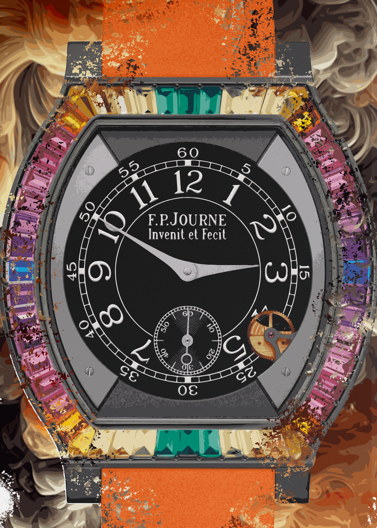 élégante Gino’s Dream Watch Art Print Poster