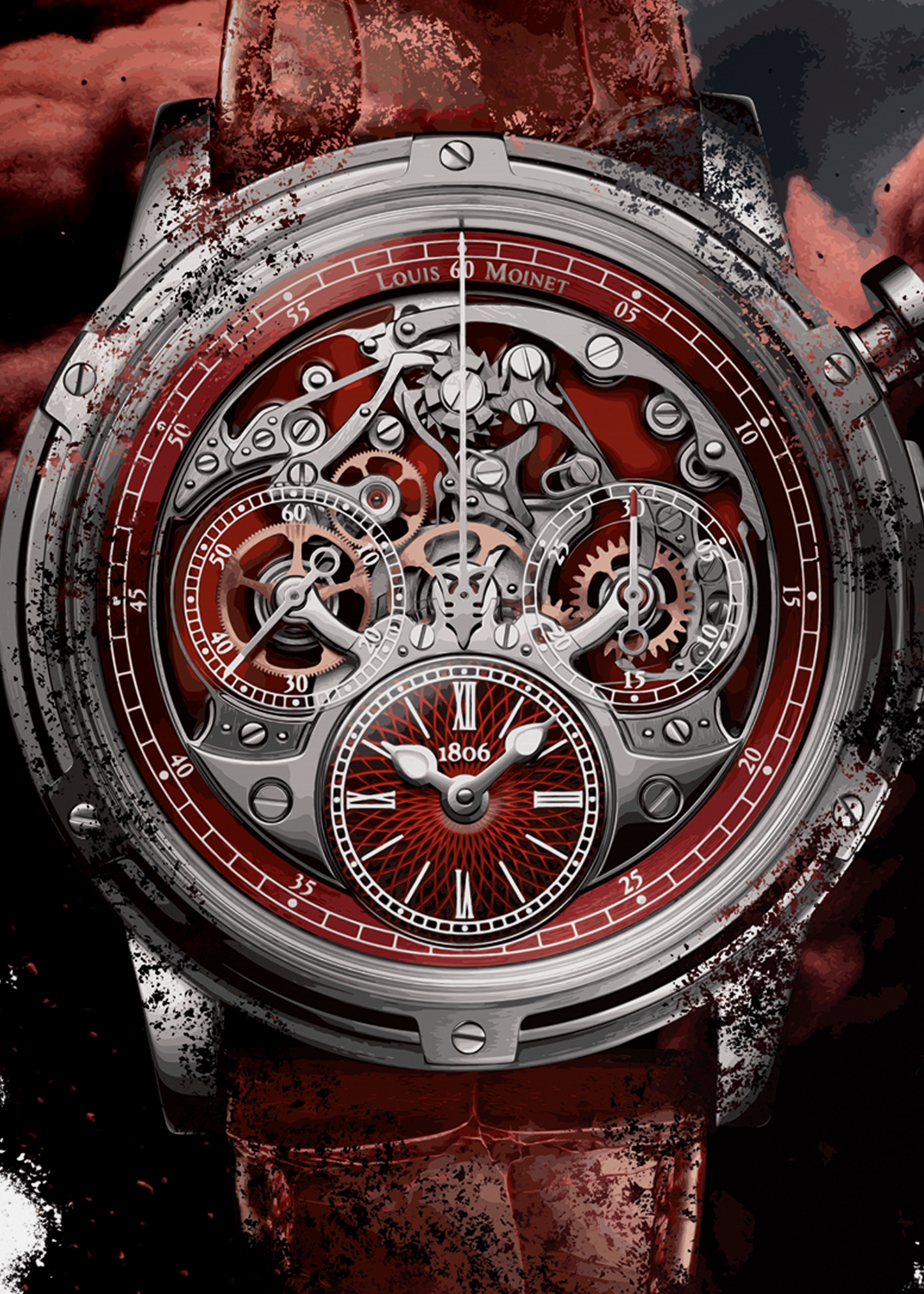 Memoris Superlight Ref. LM-79.20.15 Watch Art Print Poster