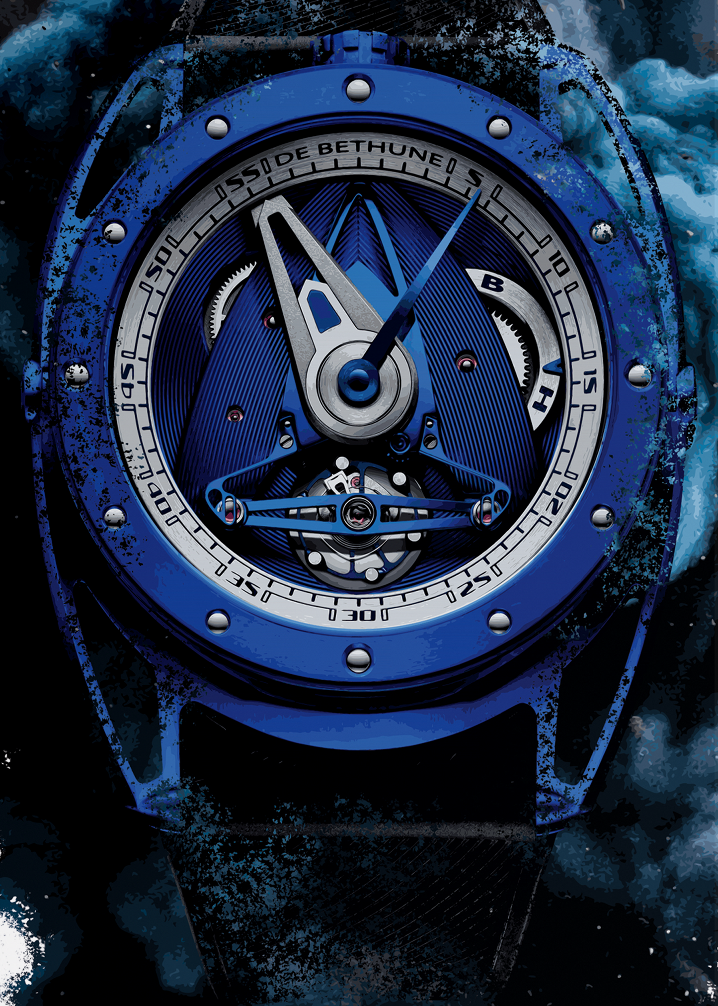 DB28 GSB Ref. DB28GSBV1AN/S Watch Art Print Poster