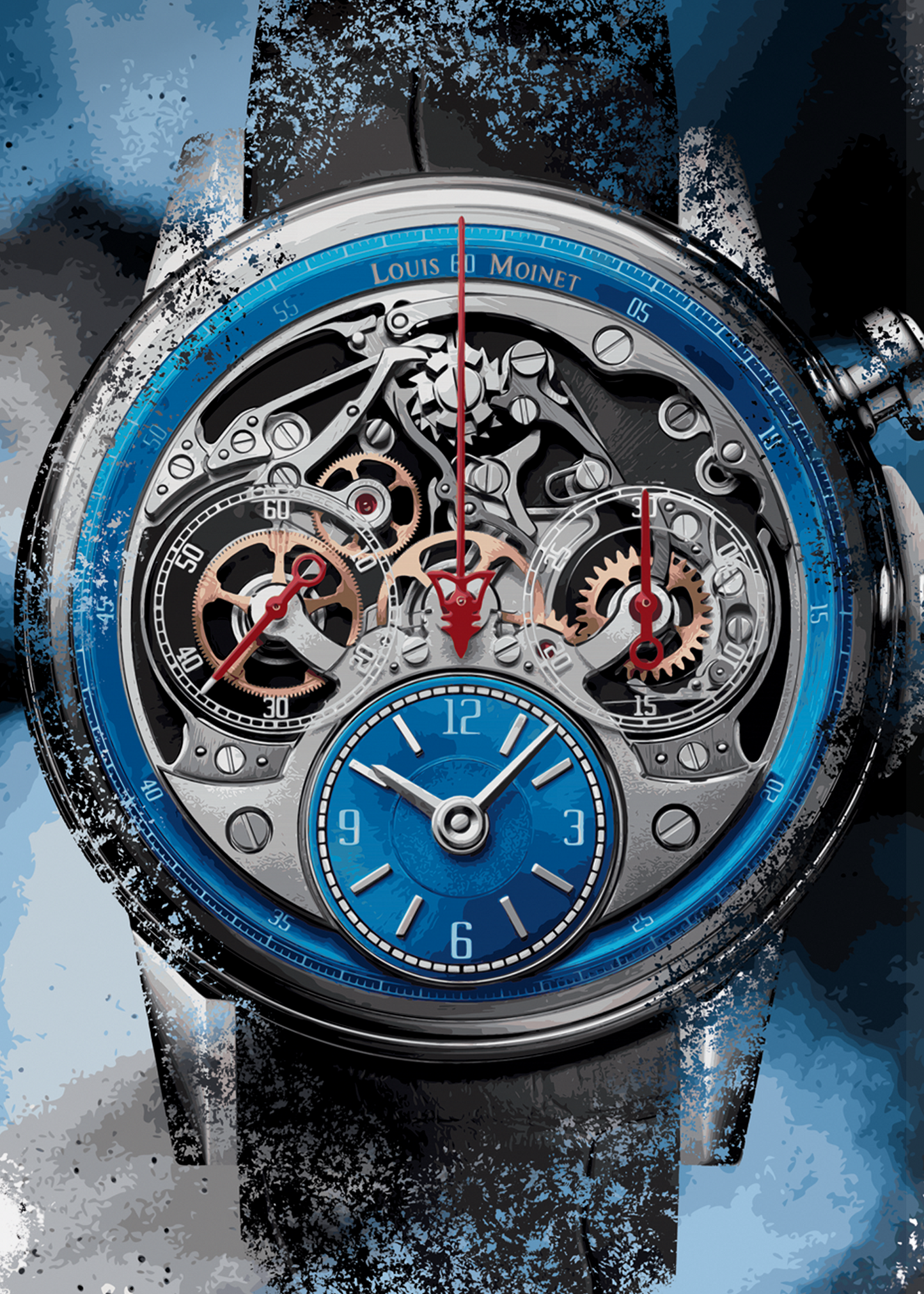Memoris Spirit Ref. LM-84.20.20 Watch Art Print Poster