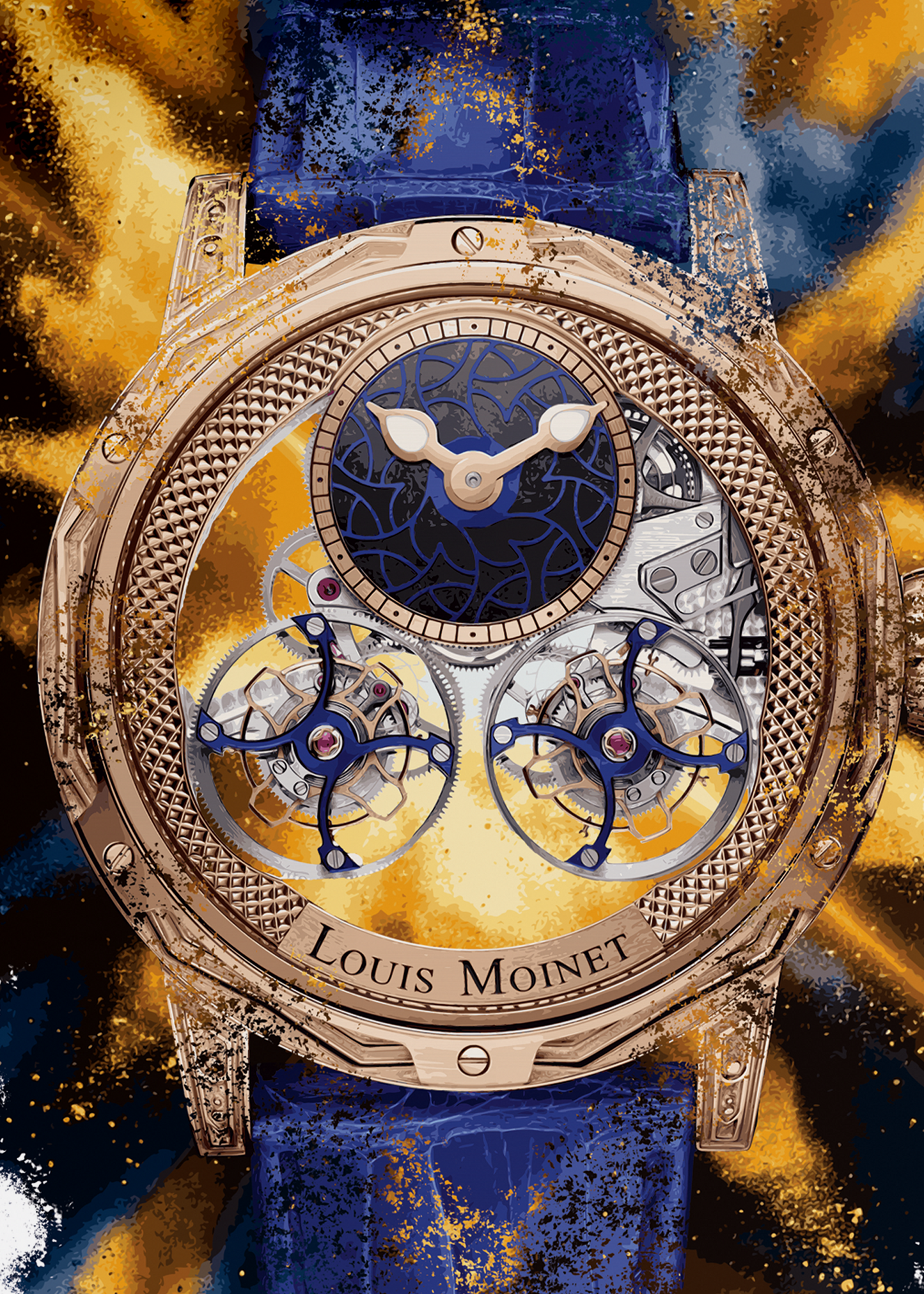 Acasta Ref. LM-52.50.AC Watch Art Print Poster