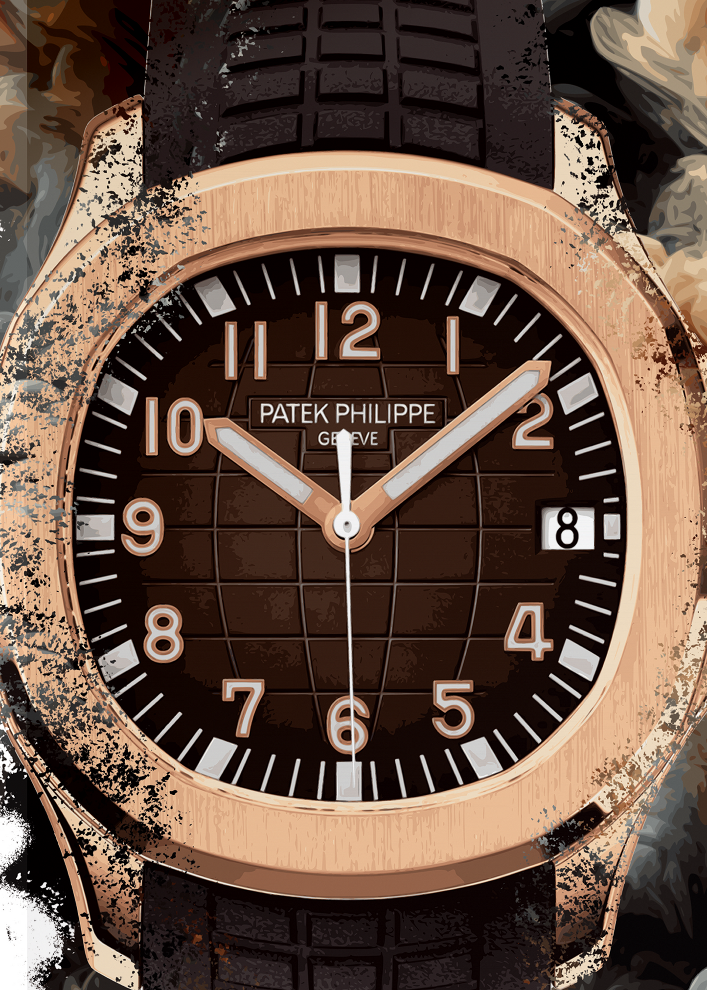 Aquanaut Ref. 5167R-001 Watch Art Print Poster