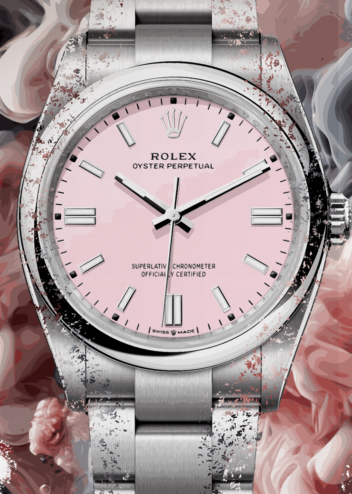 Oyster Perpetual Ref. 126000 Watch Art Print Poster
