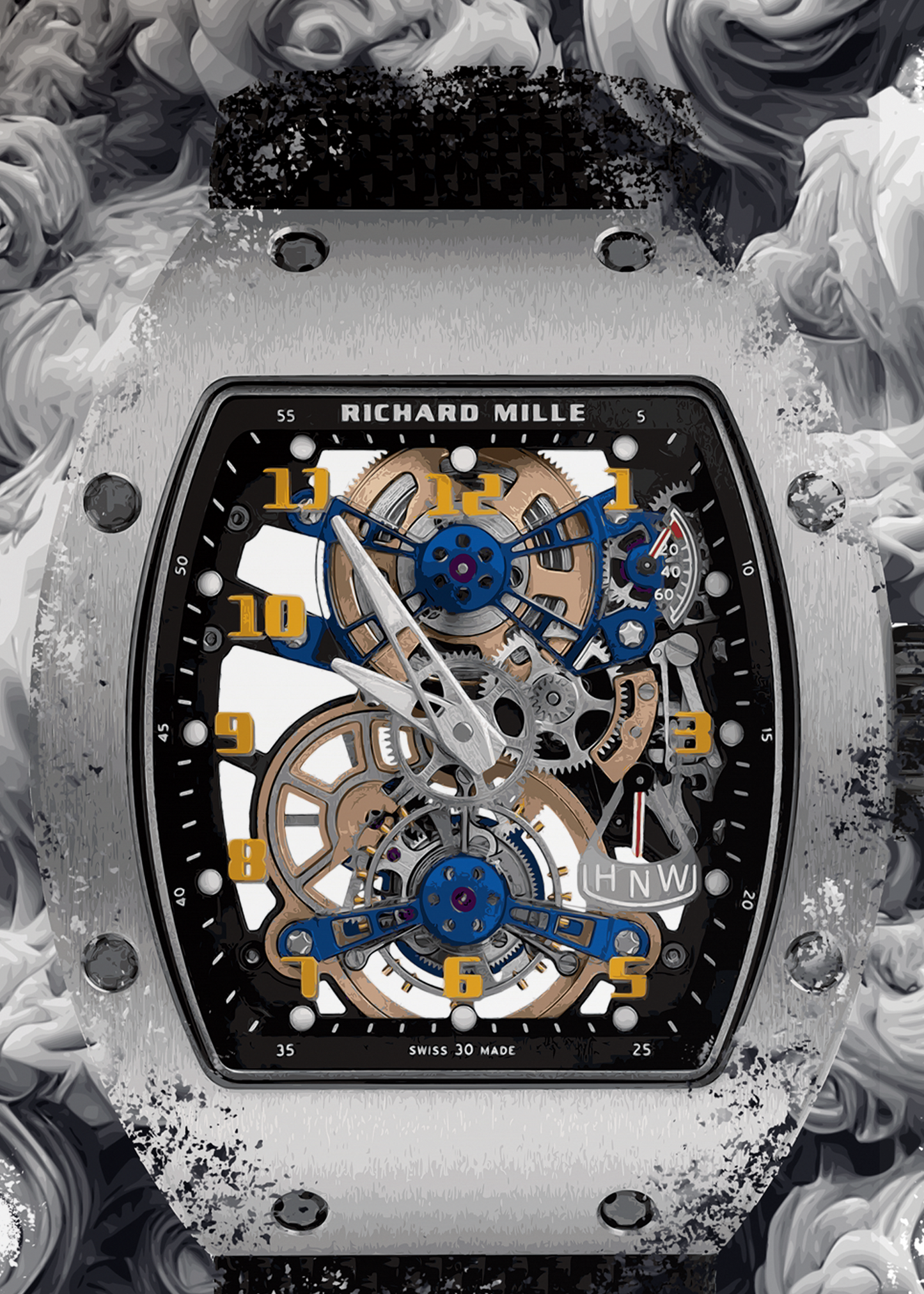 RM 17-02 Watch Art Print Poster
