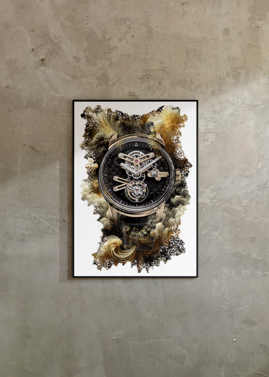 U21 Tourbillon Ref. OTCAD.B01A Watch Art Print Poster