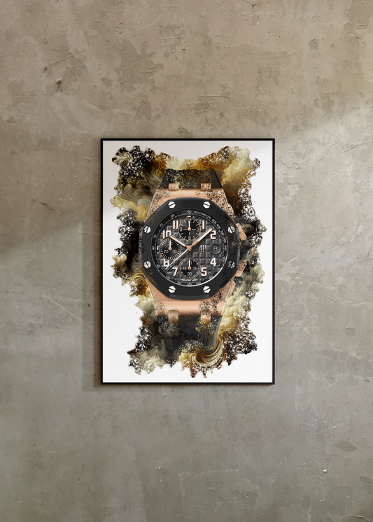 Royal Oak Offshore Selfwinding Chronograph Ref. 26238OK.OO.A002CA.01 Watch Art Print Poster
