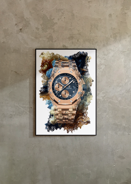 Royal Oak Offshore Selfwinding Chronograph Ref. 26238OR.OO.2000OR.01 Watch Art Print Poster