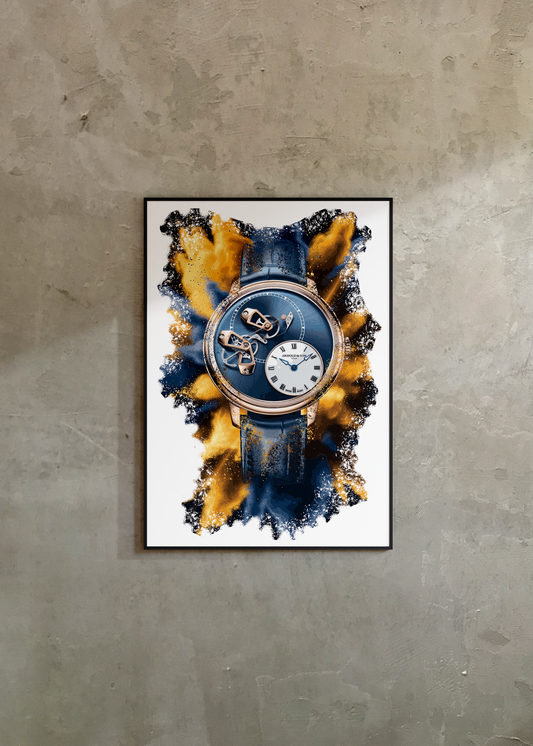 DSTB 42 Red Gold Ref. 1ATCR.U01A.C200A Watch Art Print Poster