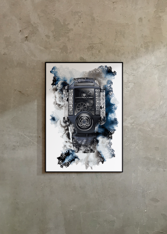 XTREM3 Ref. MTR.FLY11.120-128 Watch Art Print Poster