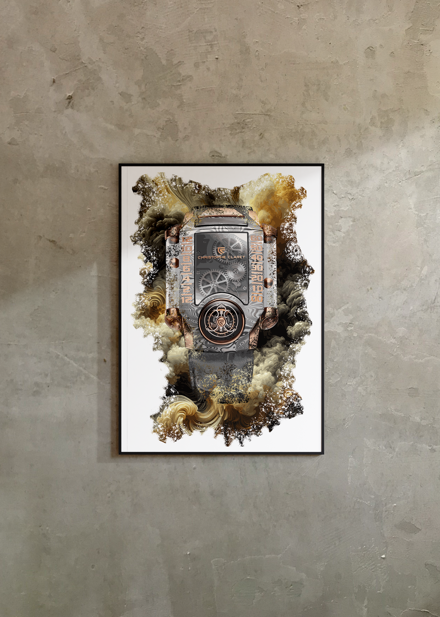 XTREM5 Ref. MTR.FLY11.140-148 Watch Art Print Poster