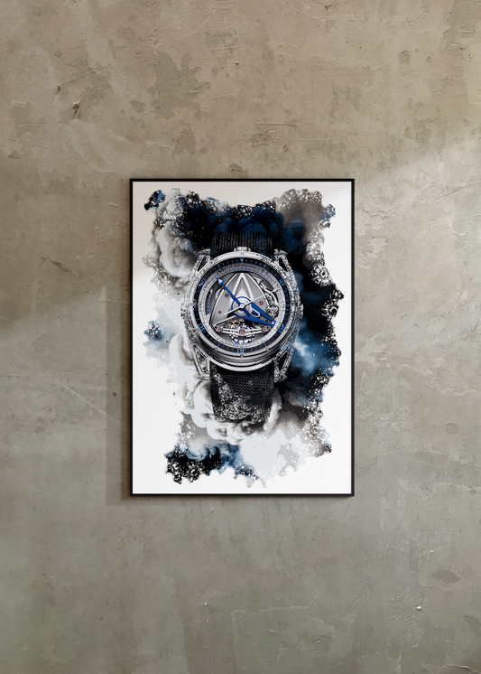 DB28 GS GRAND BLEU Ref. DB28GSV2AN Watch Art Print Poster