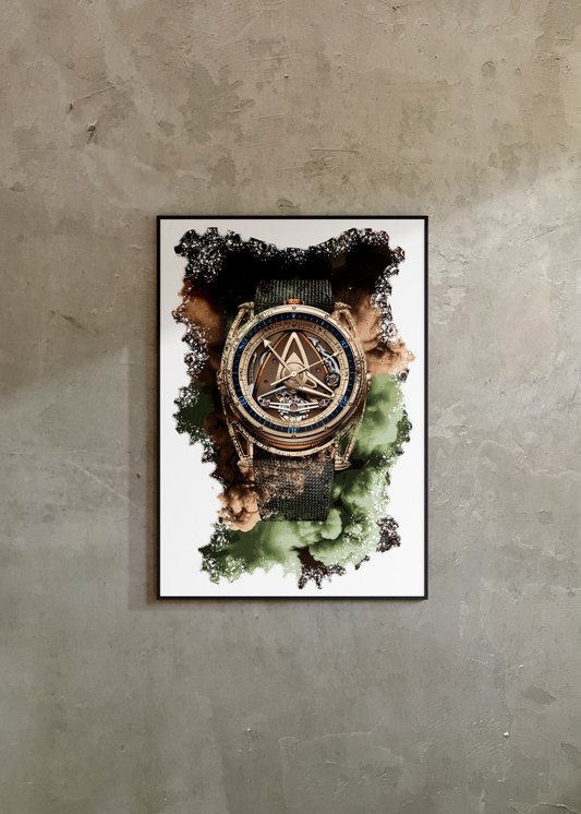 DB28GS “Yellow Submarine” Ref. DB28GFV2Y Watch Art Print Poster