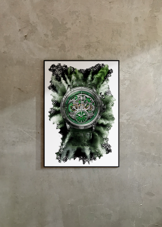Memoris Superlight Ref.  LM-79.20.31 Watch Art Print Poster