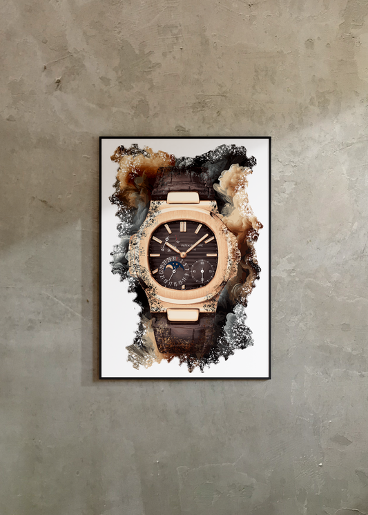 Nautilus Ref. 5712R-001 Watch Art Print Poster