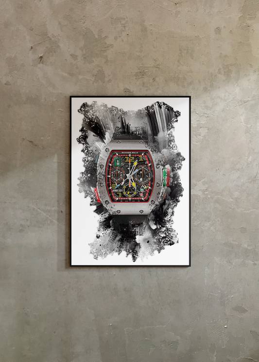RM 65-01 Watch Art Print Poster
