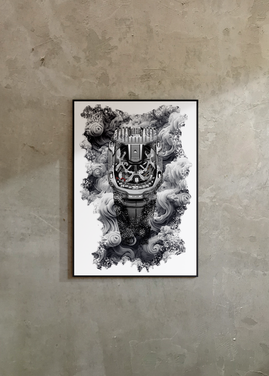 UR-105 CT Iron Watch Art Print Poster