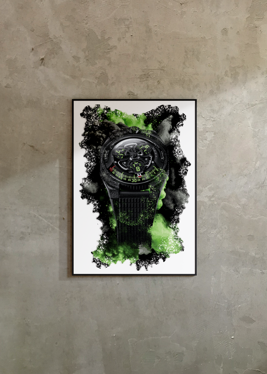 UR-100V C52 Watch Art Print Poster
