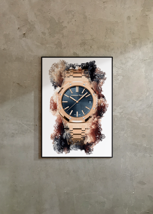 Royal Oak Ref. 15510OR.OO.1320OR.03 Watch Art Print Poster