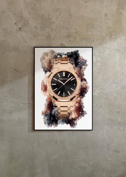 Royal Oak Ref. 15510OR.OO.1320OR.04 Watch Art Print Poster