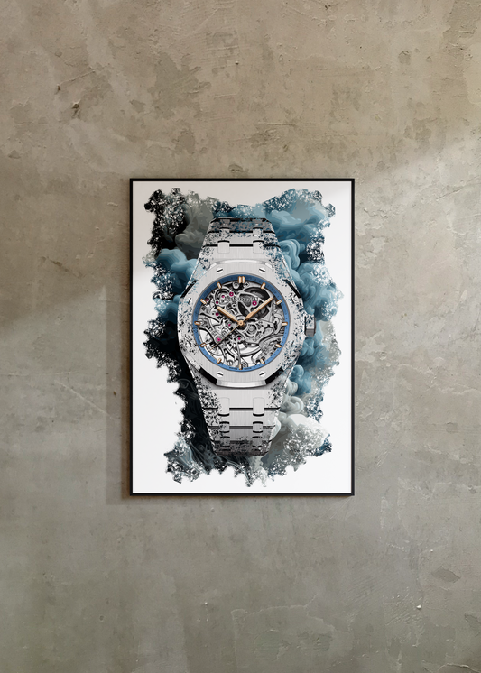 Royal Oak Ref. 15467BC.OO.1256BC.01 Watch Art Print Poster