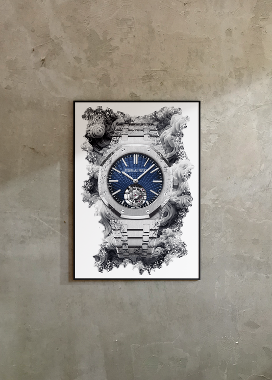 Royal Oak Ref. 26530ST.OO.1220ST.01 Watch Art Print Poster
