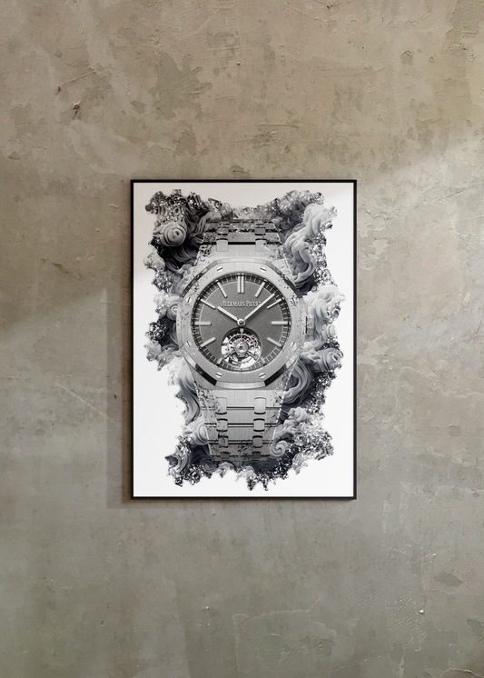 Royal Oak Ref. 26530TI.OO.1220TI.01 Watch Art Print Poster