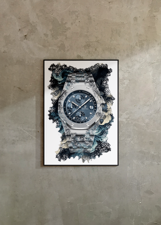 Royal Oak Offshore Selfwinding Chronograph Ref. 26238ST.OO.2000ST.01 Watch Art Print Poster