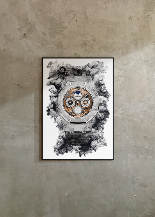 Royal Oak Grande Complication Ref. 26552BC.OO.D002CR.01 Watch Art Print Poster