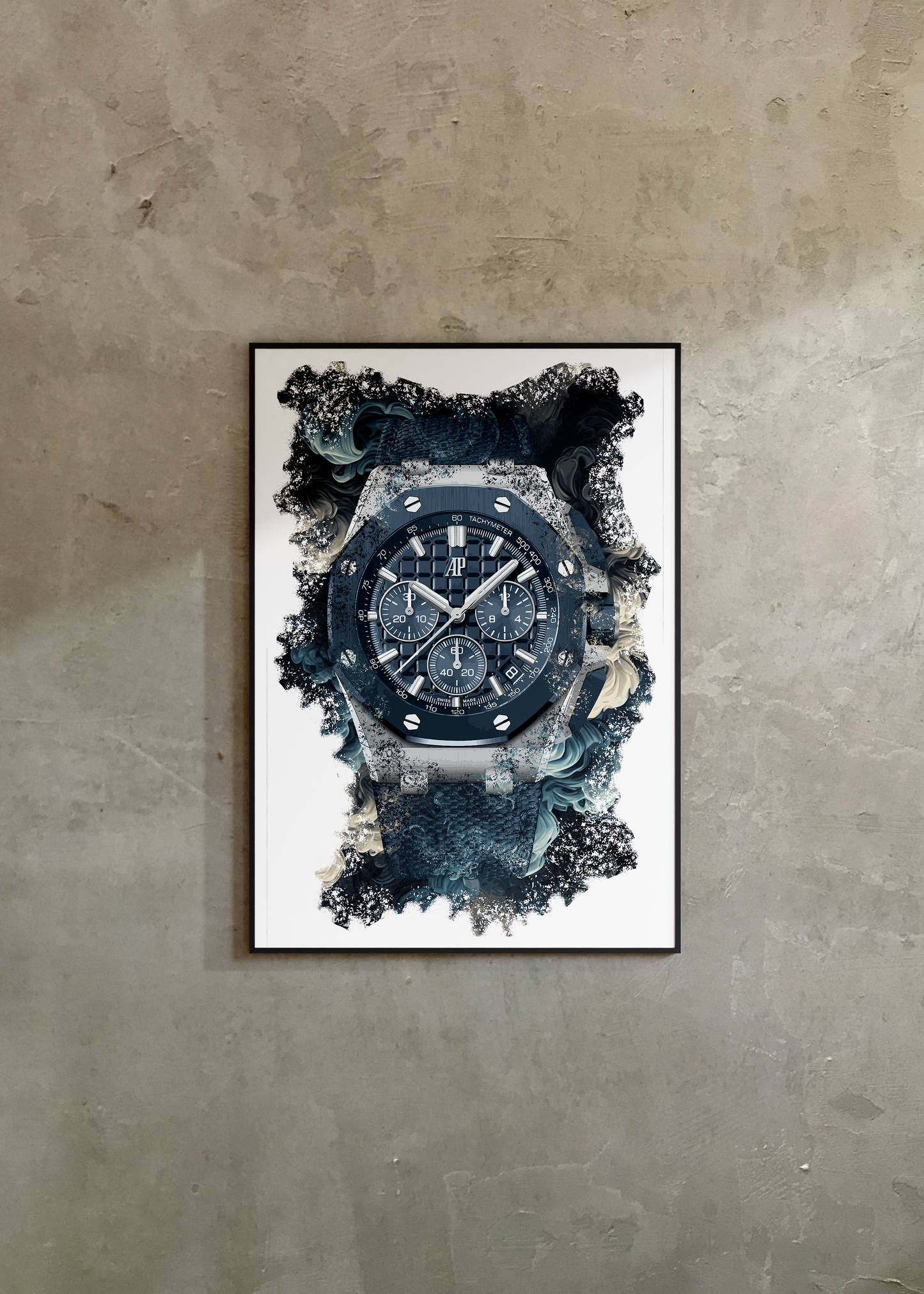Royal Oak Offshore Selfwinding Chronograph Ref. 26420SO.OO.A029VE.01 Watch Art Print Poster