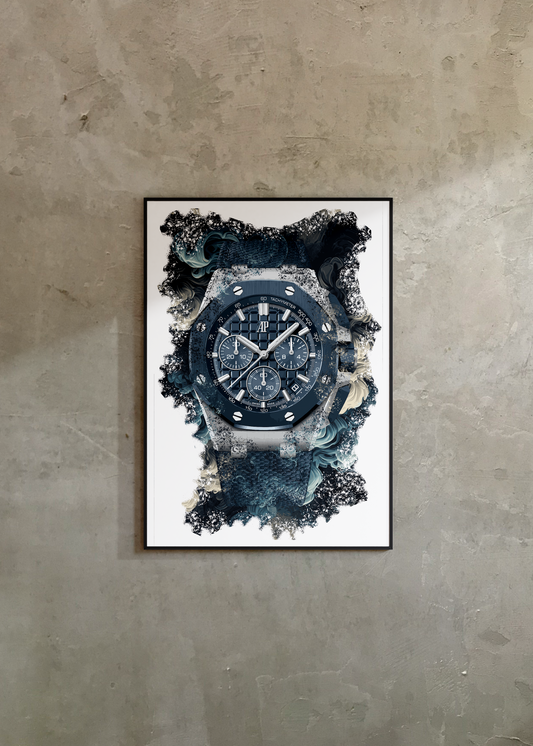 Royal Oak Offshore Selfwinding Chronograph Ref. 26420SO.OO.A029VE.01 Watch Art Print Poster