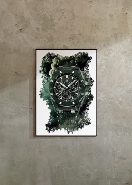 Royal Oak Offshore Selfwinding Chronograph Ref. 26420CE.OO.A063VE.01 Watch Art Print Poster