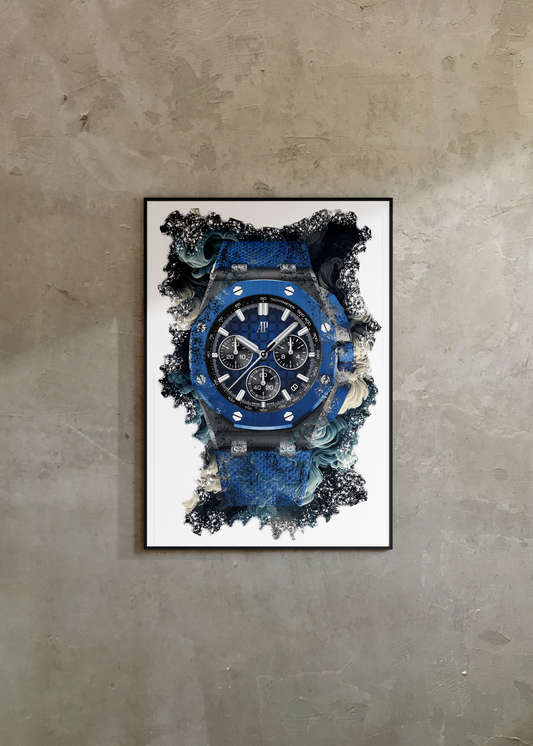 Royal Oak Offshore Selfwinding Chronograph Ref. 26420CE.OO.A043VE.01 Watch Art Print Poster