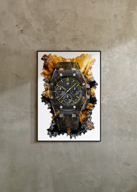 Royal Oak Offshore Selfwinding Chronograph Ref. 26420CE.OO.A005VE.01 Watch Art Print Poster