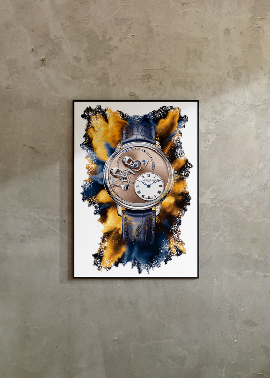 DSTB 42 Platinum Ref. 1ATCX.P01A.C200X Watch Art Print Poster