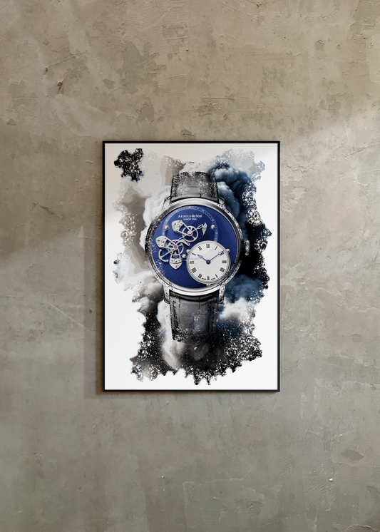 DSTB Steel Ref. 1ATAS.U01A.C121S Watch Art Print Poster