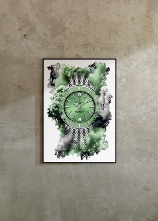 Superocean Heritage Automatic Ref. A10390361L1A1 Watch Art Print Poster