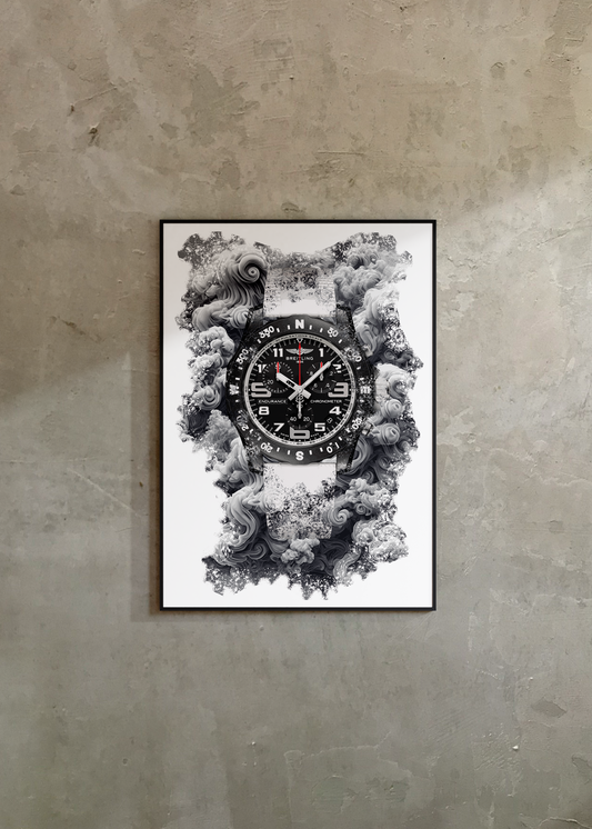 Endurance Pro Ref. X82310A71B1S2  Watch Art Print Poster