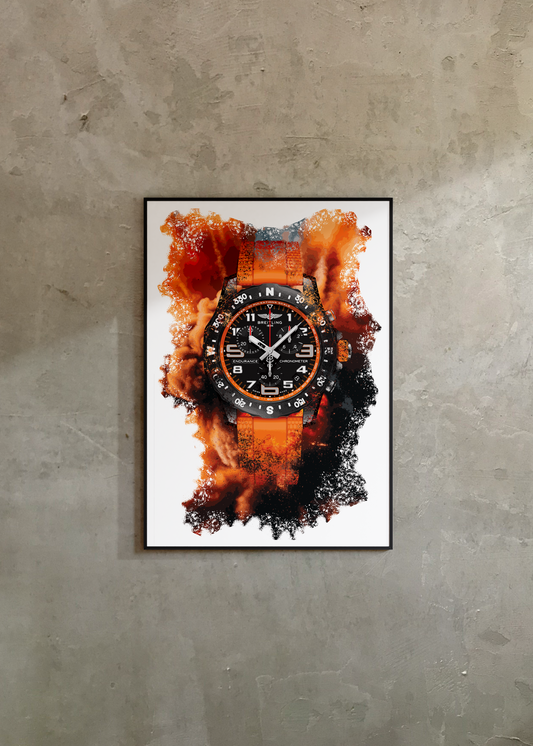 Endurance Pro Ref. X82310A51B1S2 Watch Art Print Poster