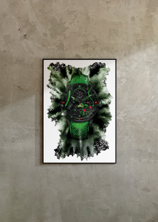 Maestro Ref. MTR.DMC16.320.328 Watch Art Print Poster